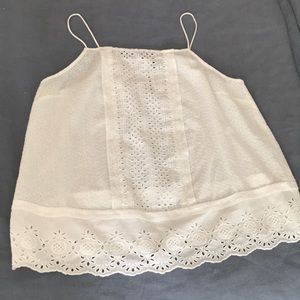 Topshop Eyelet Maternity Top